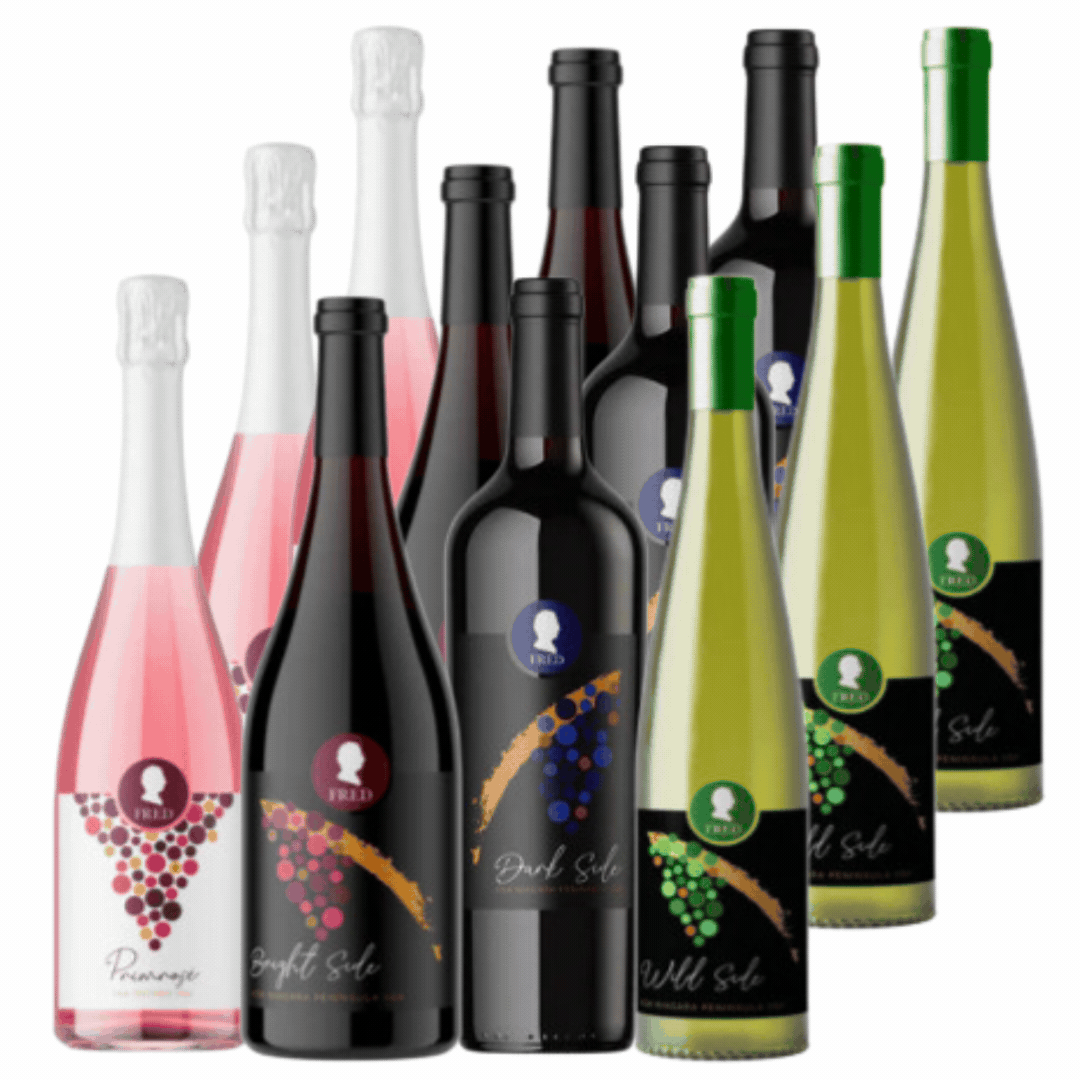 Coffret Découverte 12 Vins Mixtes Fred | 90+ à 92pts