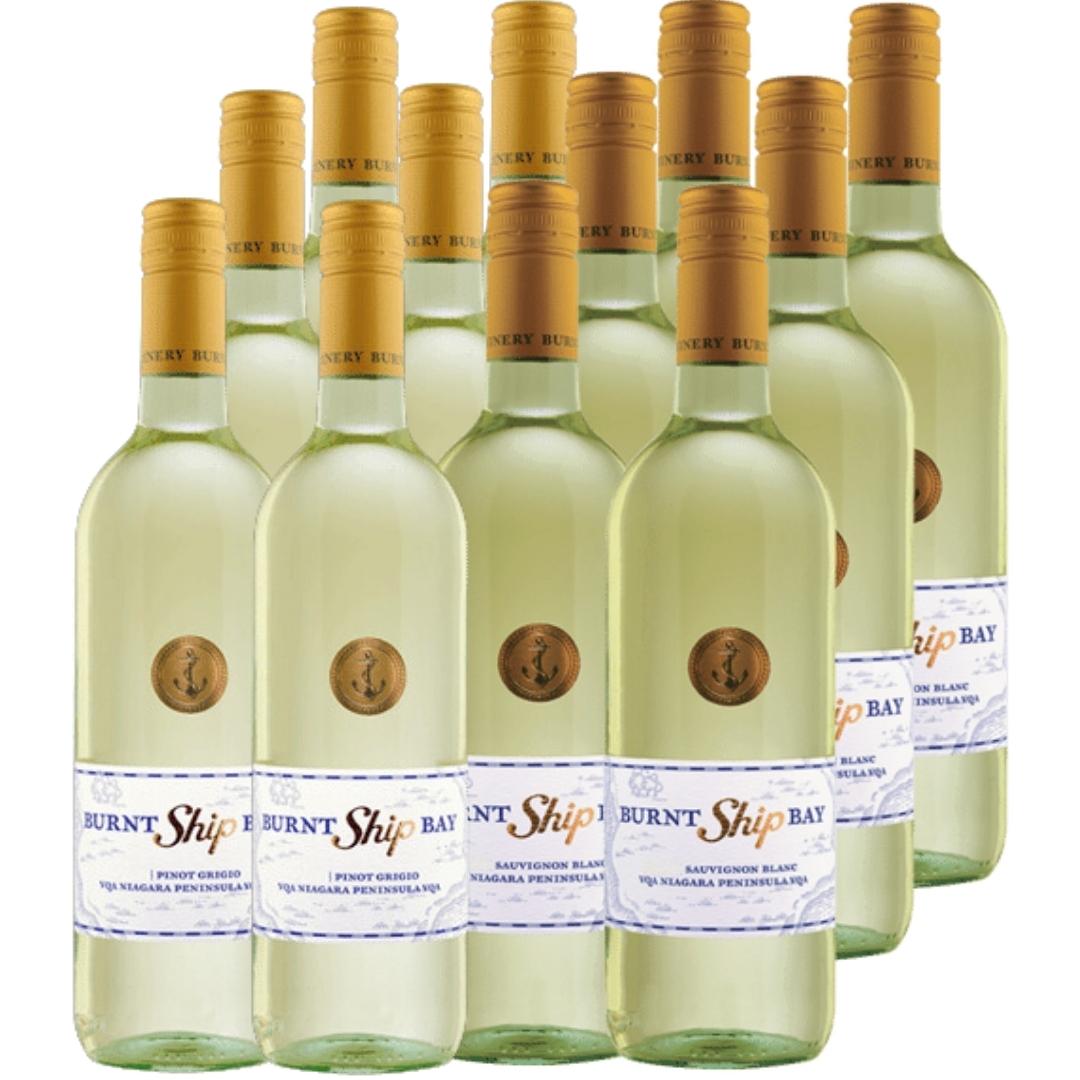 Pack de 12 bouteilles de Burnt Ship Bay ROUGES UNIQUEMENT