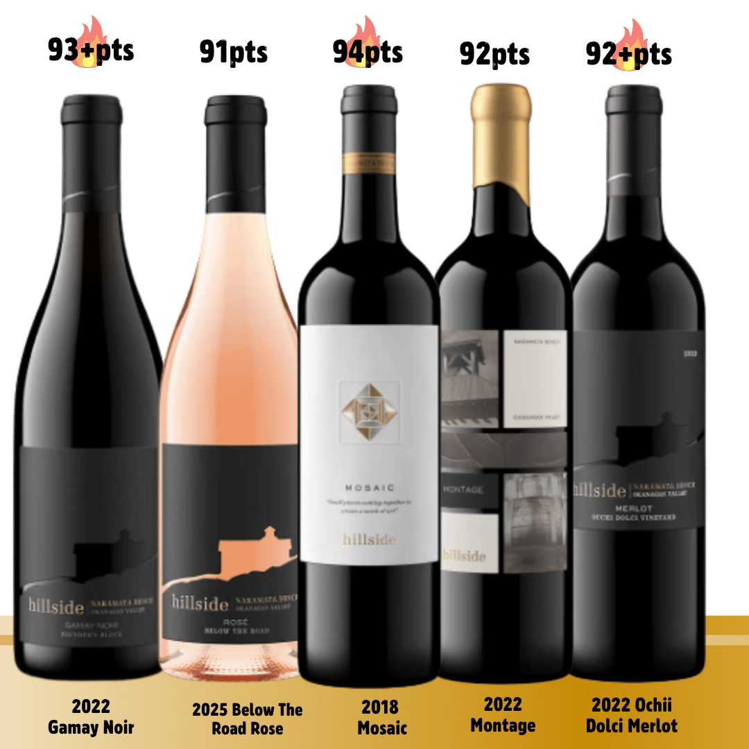 5 Bottles: Cellar Worthy Collectibles from Hillside🔥