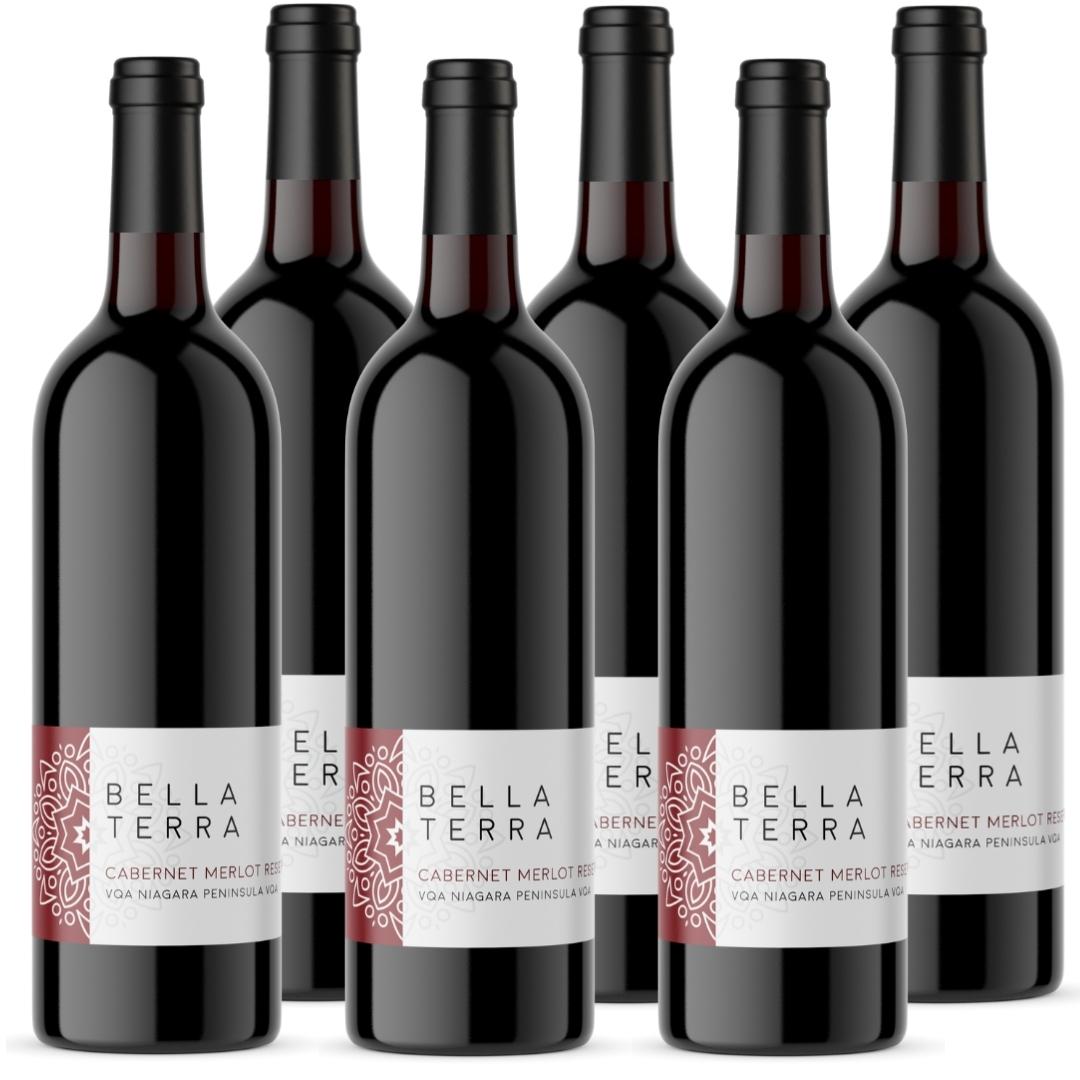 SIX BOTTLES | 2021 Bella Terra "Reserve" Cabernet Merlot | 91+pts đ„ Exclusive Pre - Release! - Carl's Wine Club