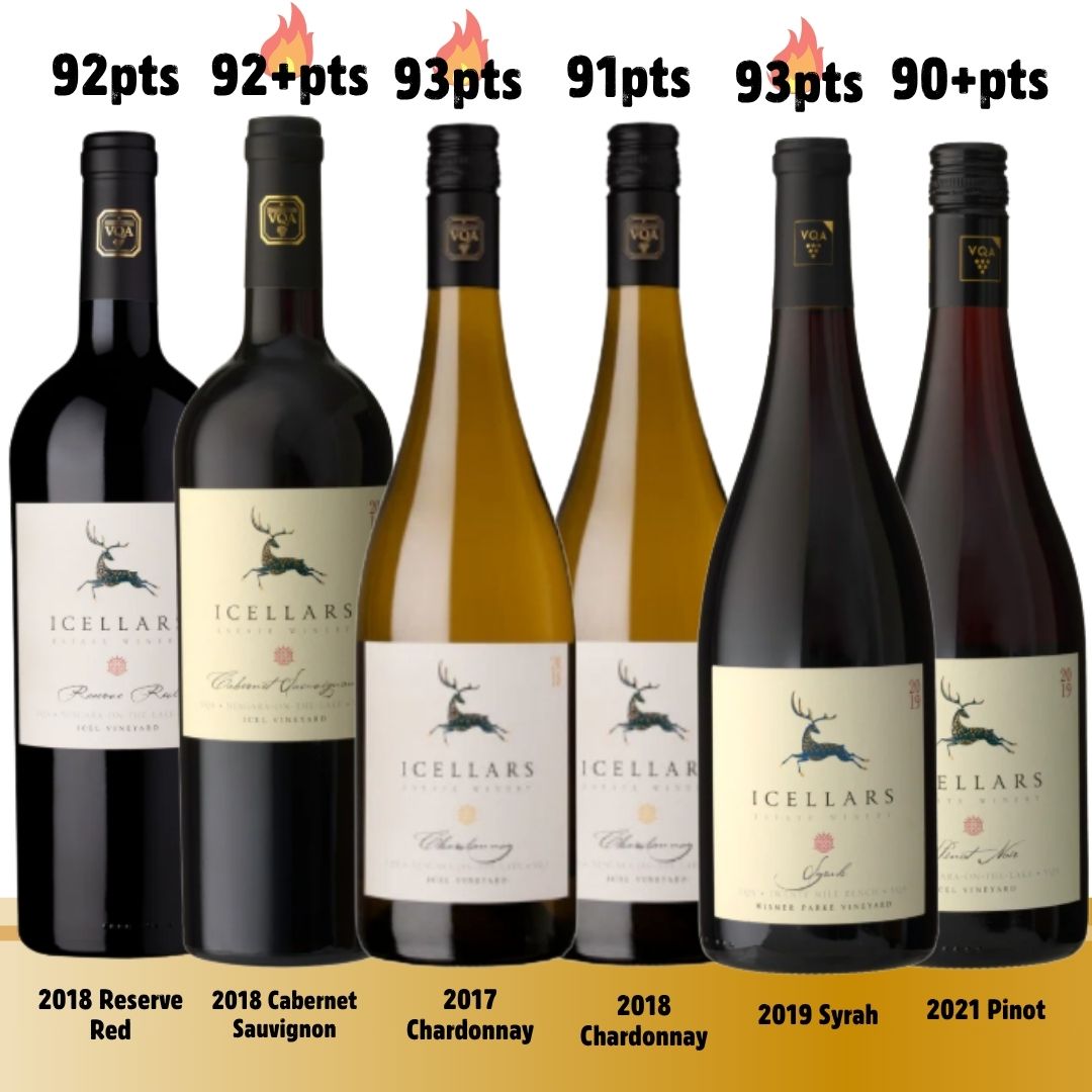 Six Bottle Icellars Discovery Pack🔥 90+ to 93pts