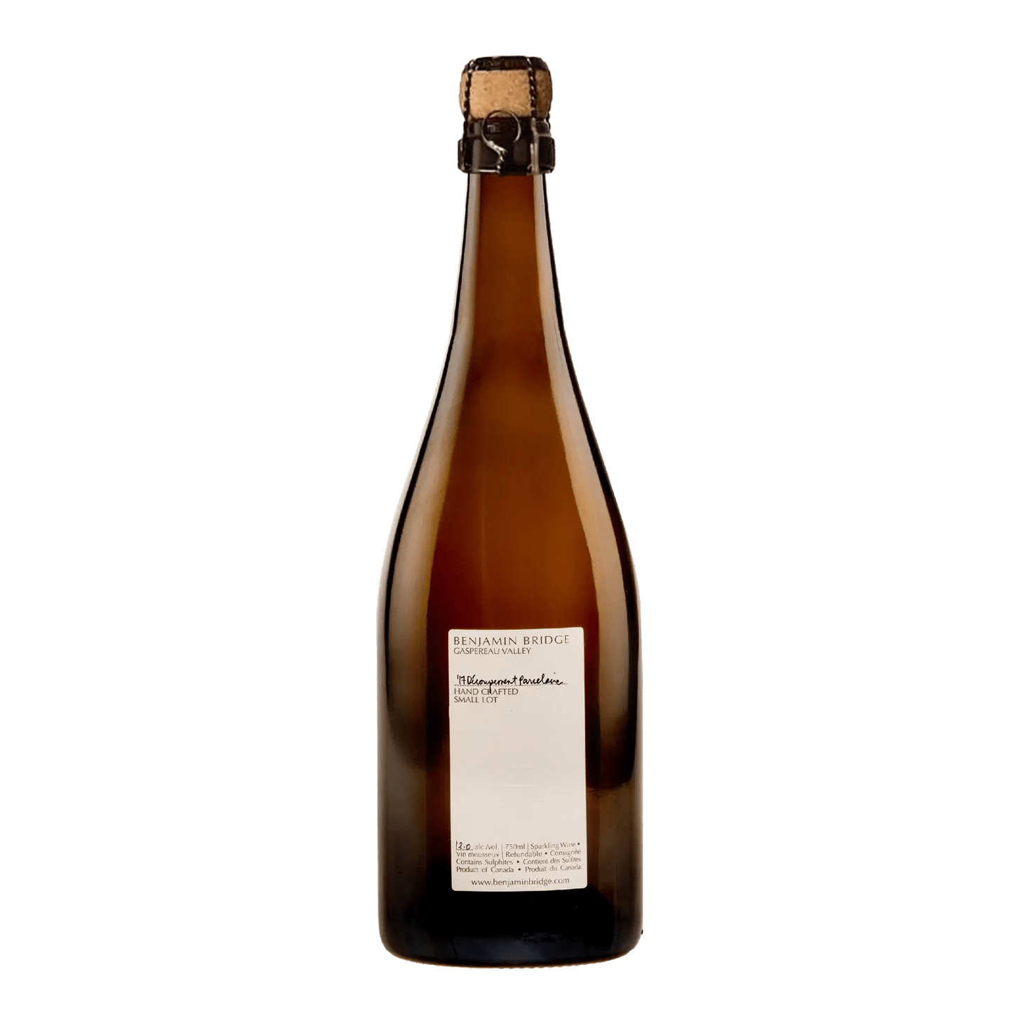 2017 Benjamin Bridge "Decoupement Parcellaire" Blanc de Blanc - Carl's Wine Club