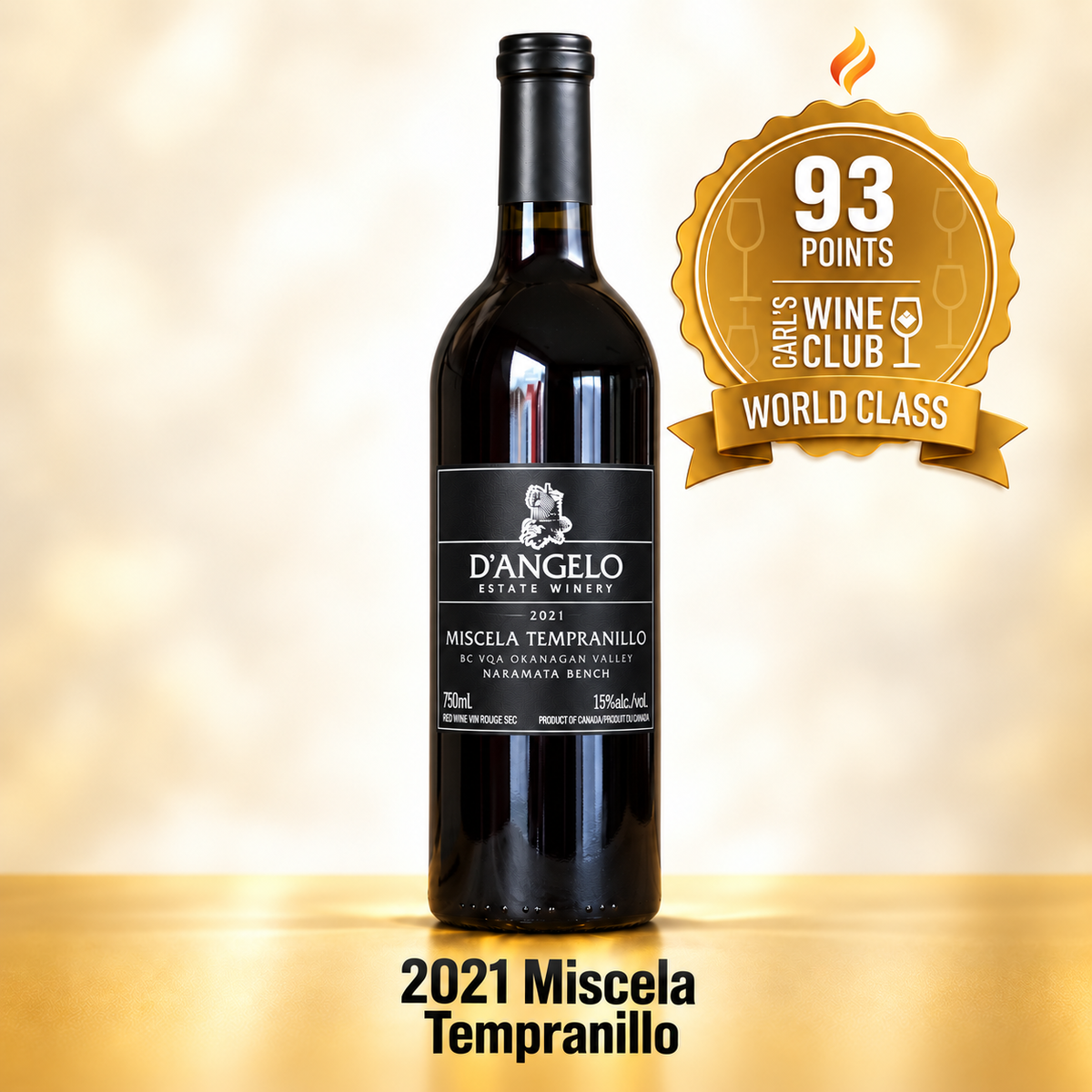 2021 D'Angelo Miscela Tempranillo 🔥 93pts