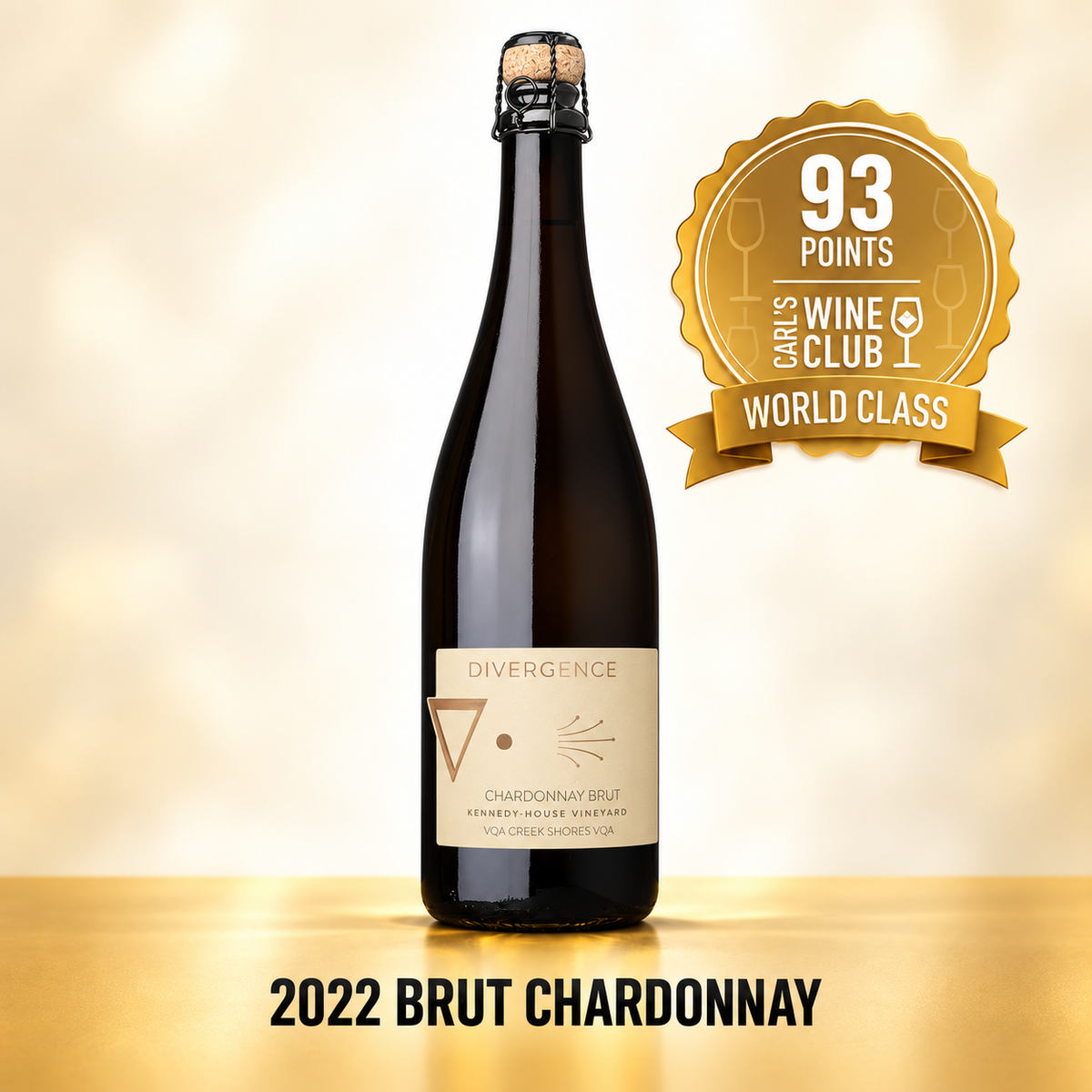 2022 Divergence Brut Chardonnay | 93pts