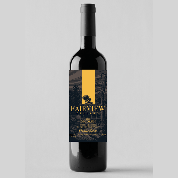 2022 Fairview Cellars Decorum "Premier Series"🔥93pts 🔥Exclusive Pre-Release