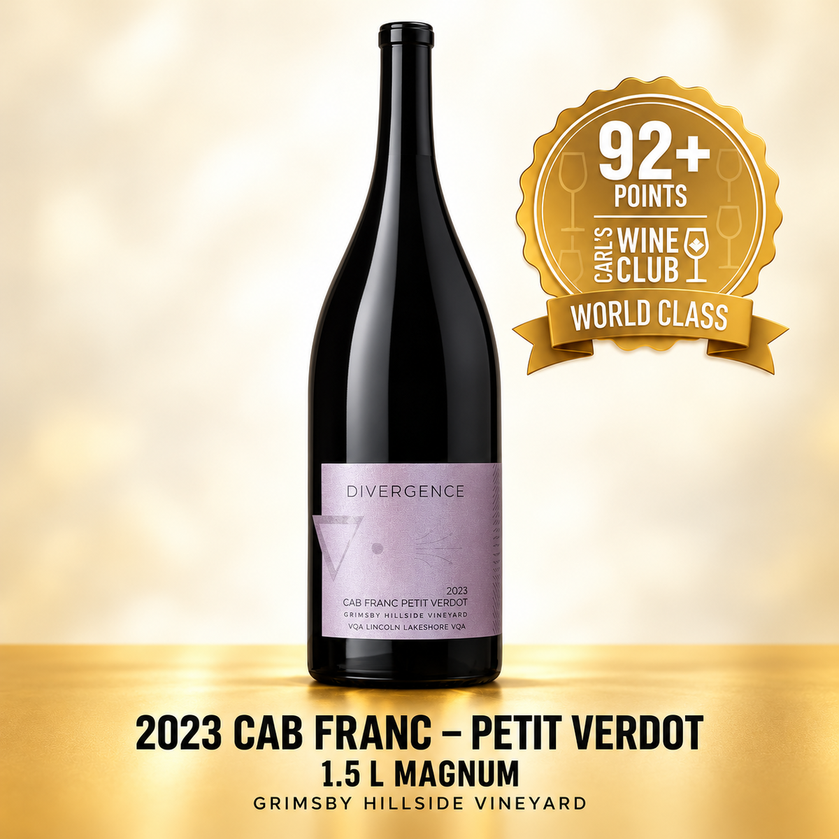 2023 Divergence Cab Franc Petit Verdot (1.5L MAGNUM) | 92+pts