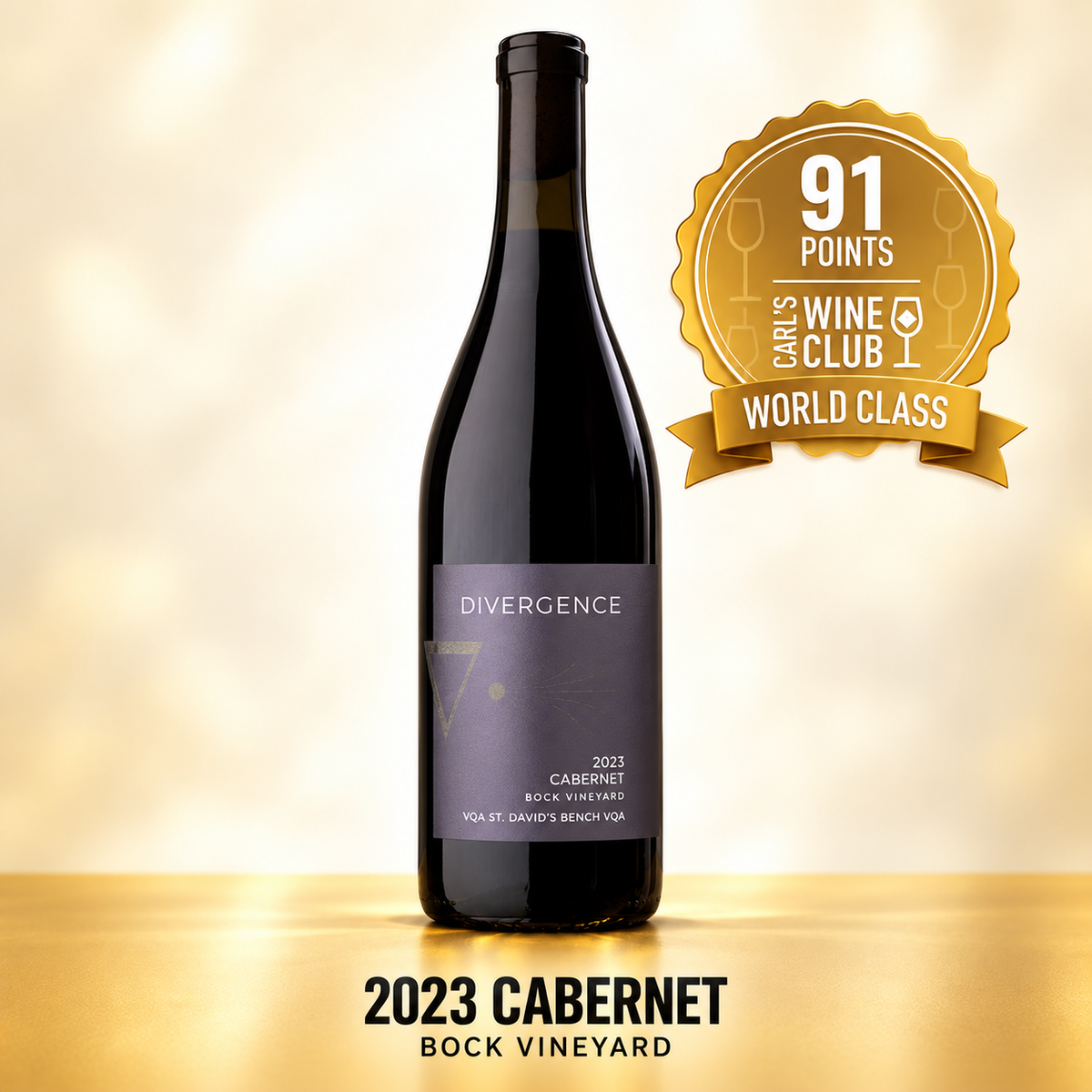 2023 Divergence Cabernet Bock Vineyard | 91pts