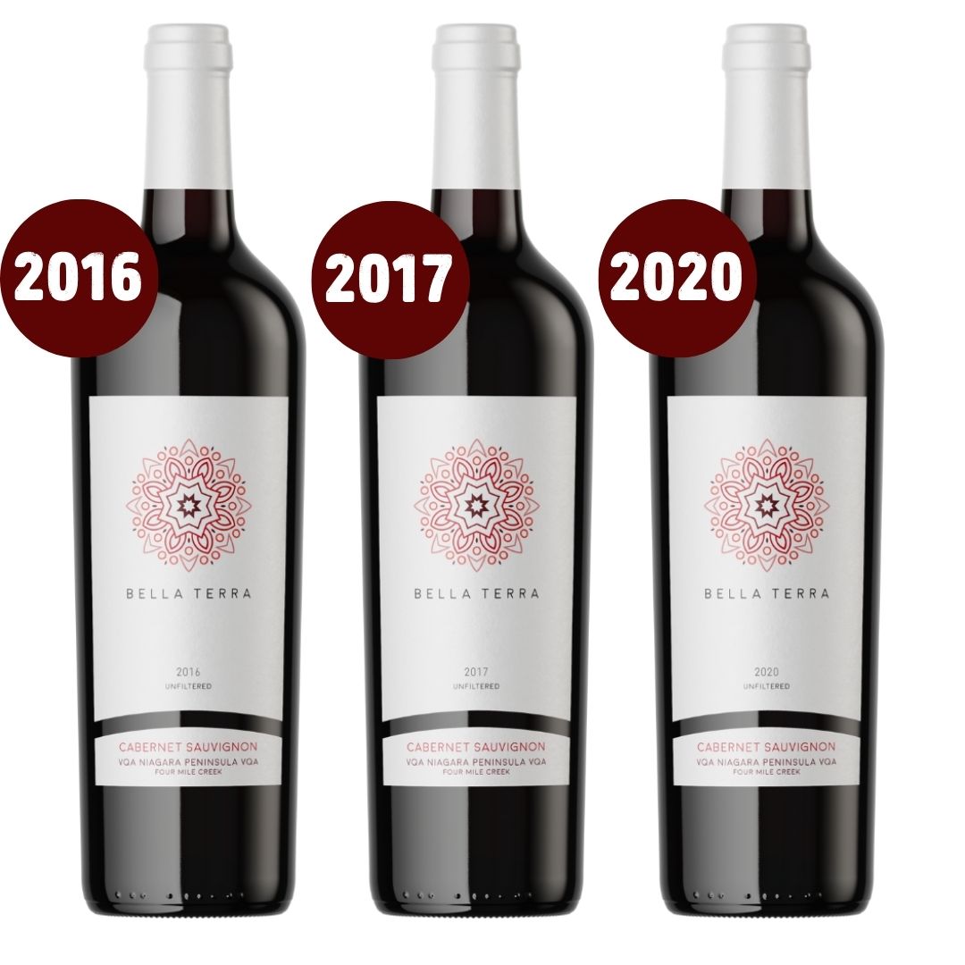 3 Bottle VERTICAL: Bella Terra Cab Sauv