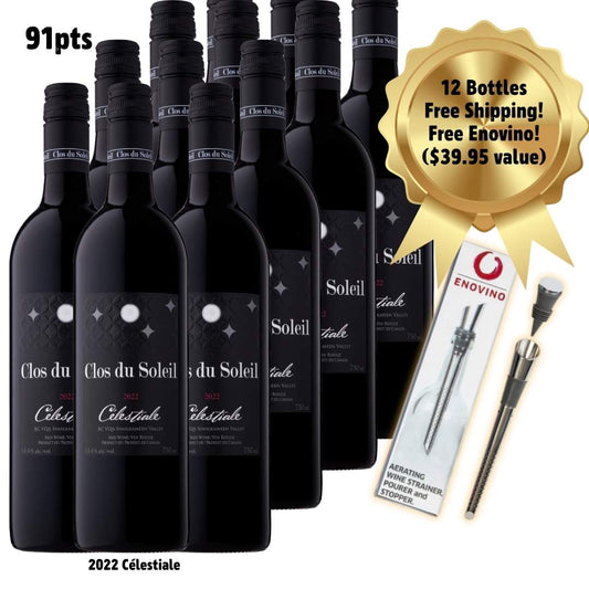 12 Bottles of 2022 Celestiale: the perfect crowd pleaser for 🇨🇦 winter!