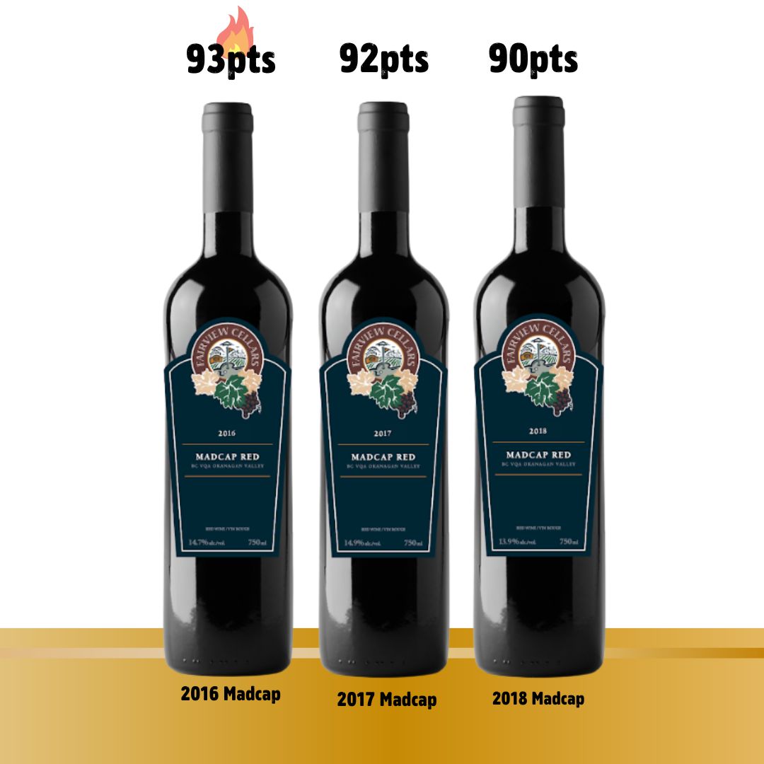 Three Bottle Madcap Vertical 🔥90 to 93pts