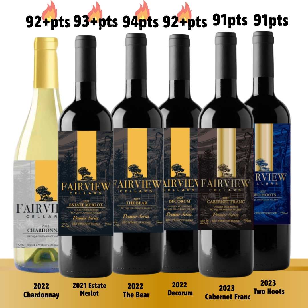 Six Bottle Fairview Discovery Pack 🔥91-94pts