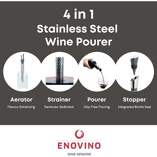 Free ENOVINO Wine Aerator - Carl's Wine Club