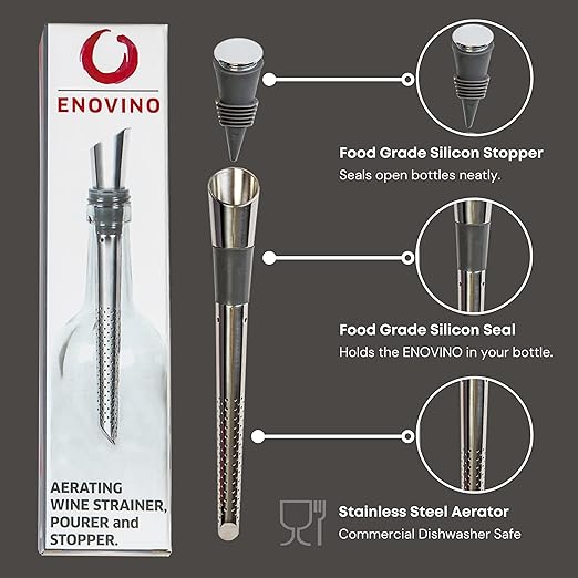 Free ENOVINO Wine Aerator - Carl's Wine Club