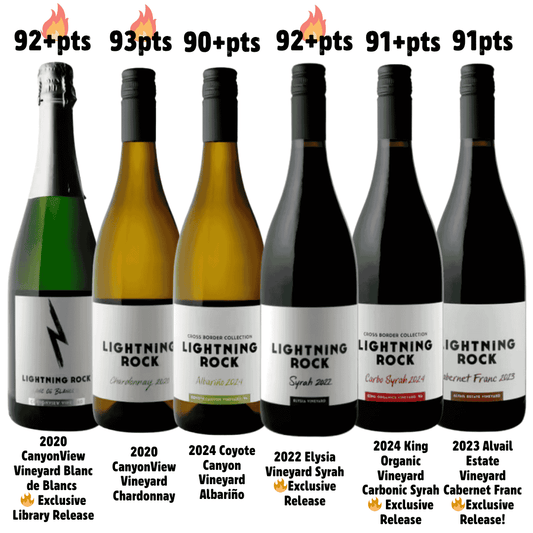 Six Bottle Lightning Rock Discovery Pack🔥90+ to 93pts