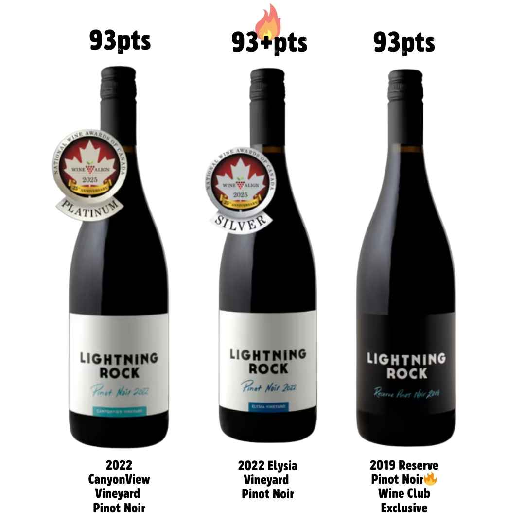 Three Pinots, One Obsession