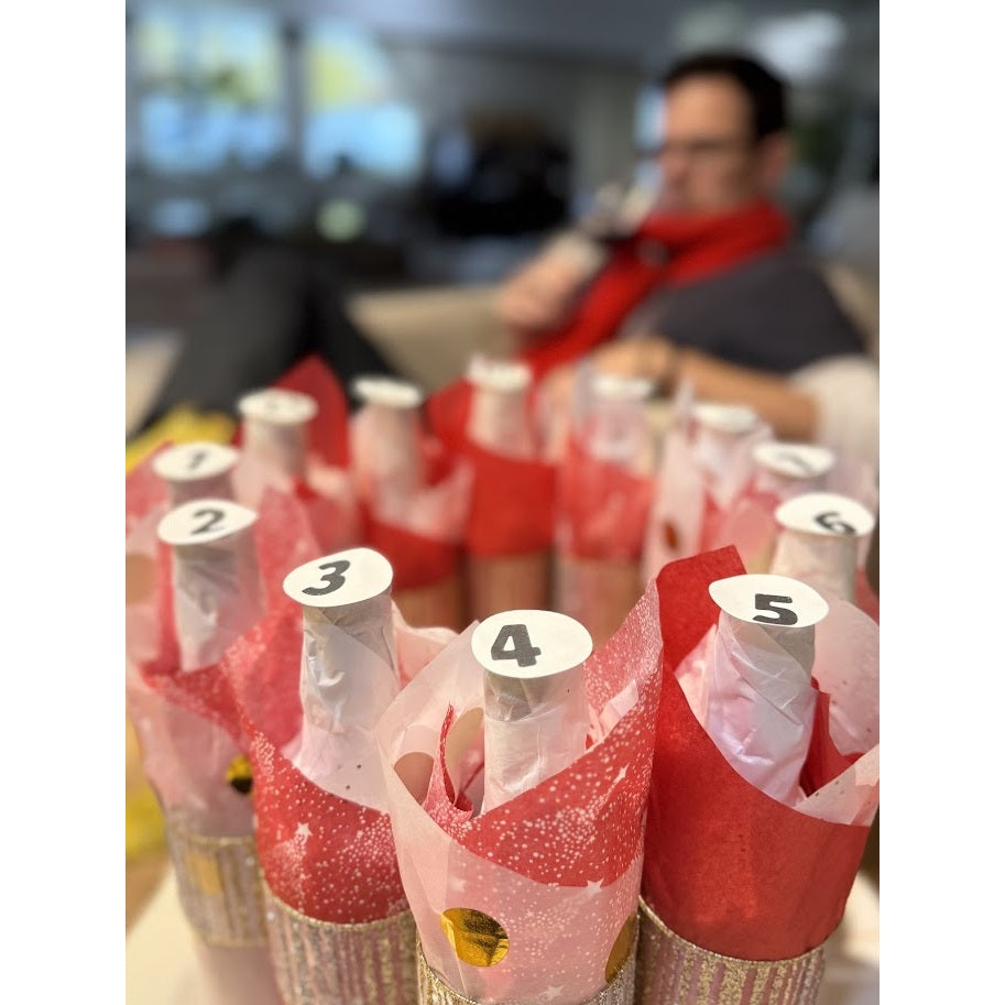 Calendrier de l'Avent de douze bouteilles d'un océan à l'autre