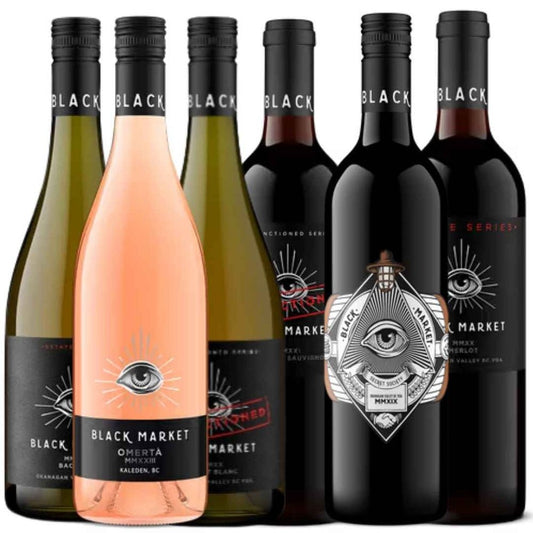 SIX Bottle Black Market Discovery Pack | 91 - 92pts 🔥 Exclusive Releases! - Carl's Wine Club