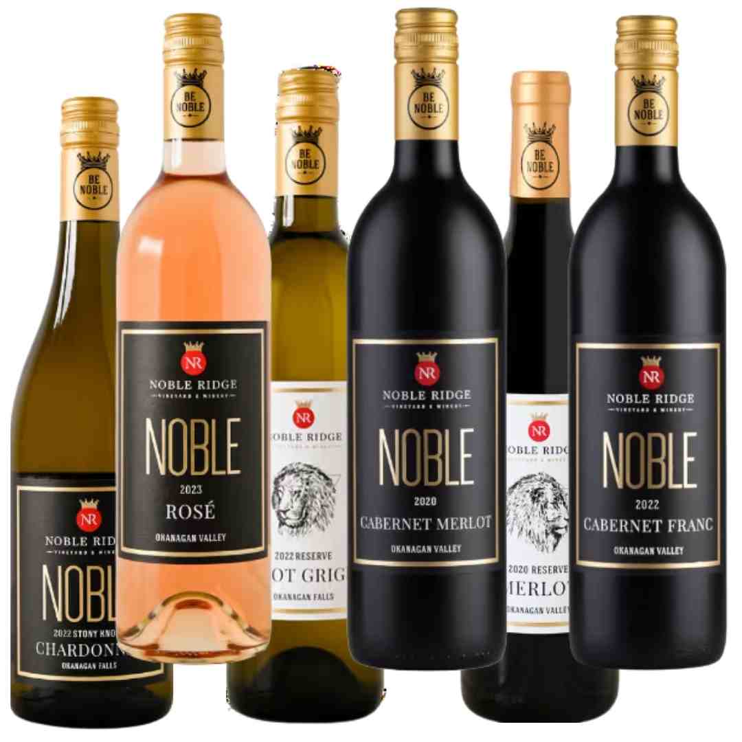 SIX Bottle Noble Ridge Discovery Pack | 90 - 92pts - Carl's Wine Club