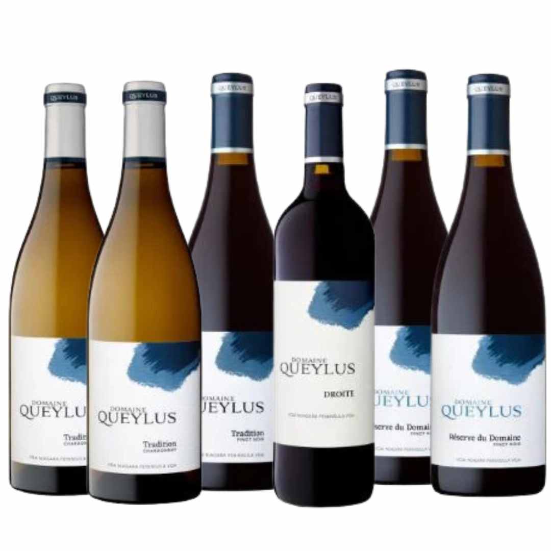 Six Bottle Queylus Discovery Pack 🔥 90+ to 93+pts - Carl's Wine Club