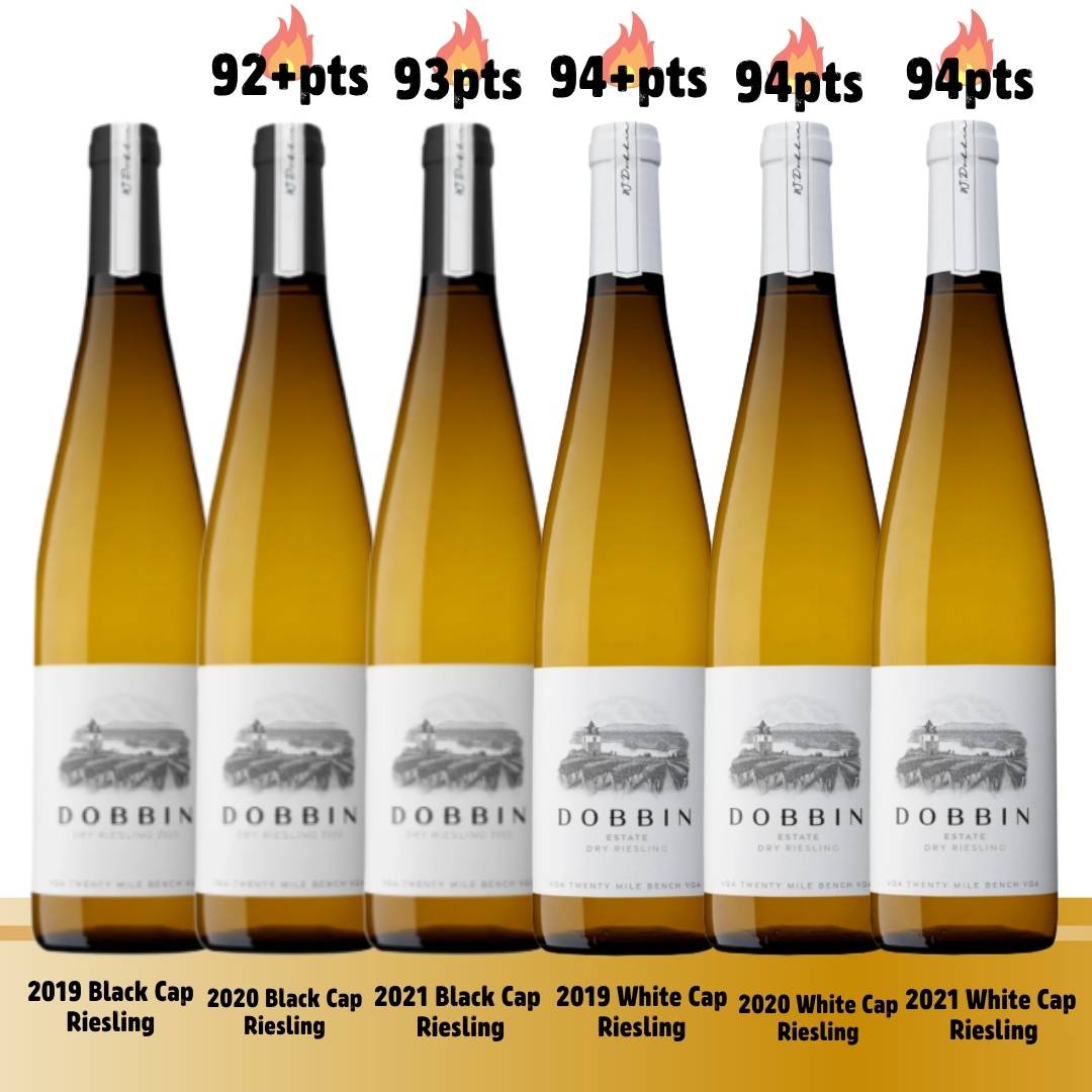 Six Bottle Dobbin Riesling Vertical🔥 Exclusive Release