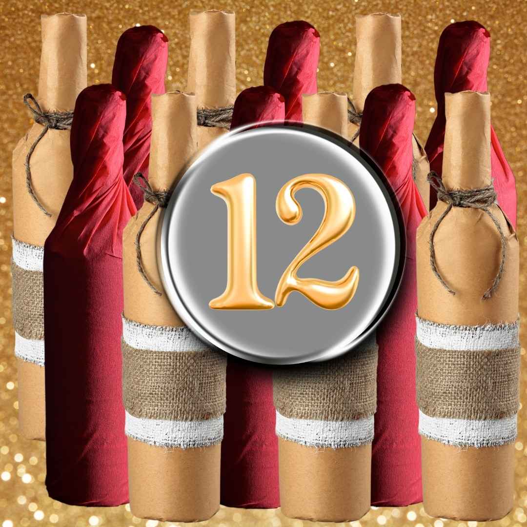 Twelve Bottle Coast to Coast Advent Calendar - Carl's Wine Club