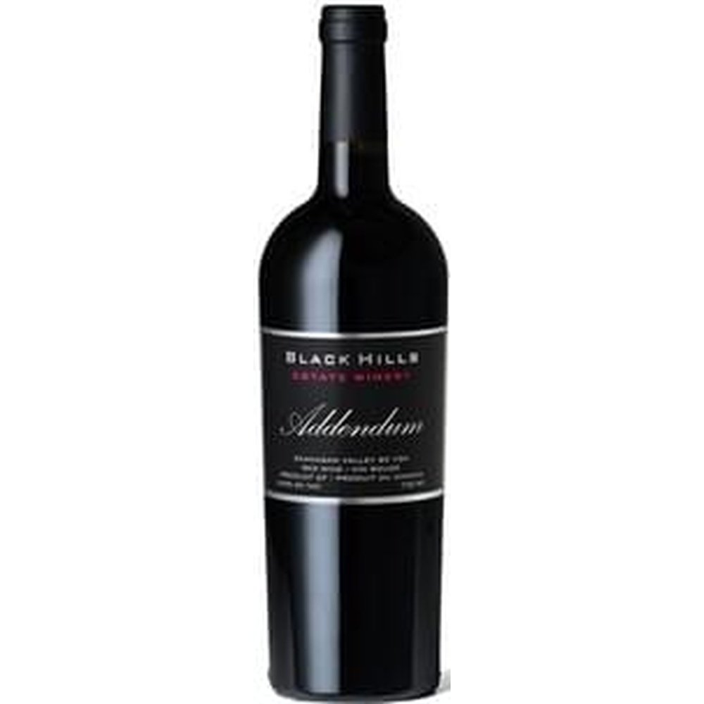 2018 Black Hills “Addendum” - Carl's Wine Club