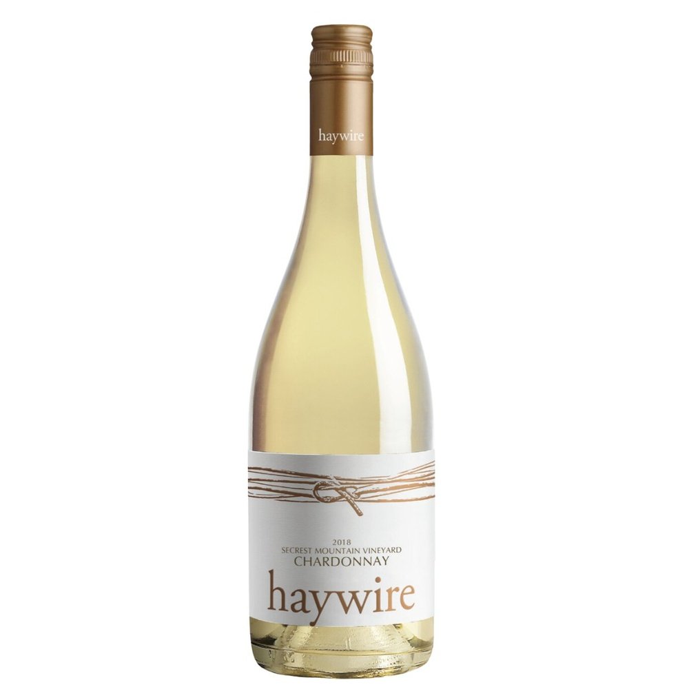 2018 Haywire Chardonnay "Secrest Mountain Vineyard" - Carl's Wine Club