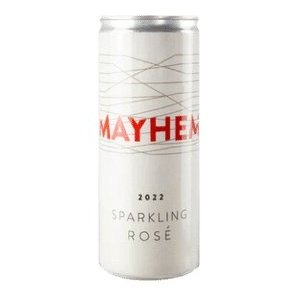 2022 Mayhem Rosé Sparkling (250ml Wine in Can) - Carl's Wine Club